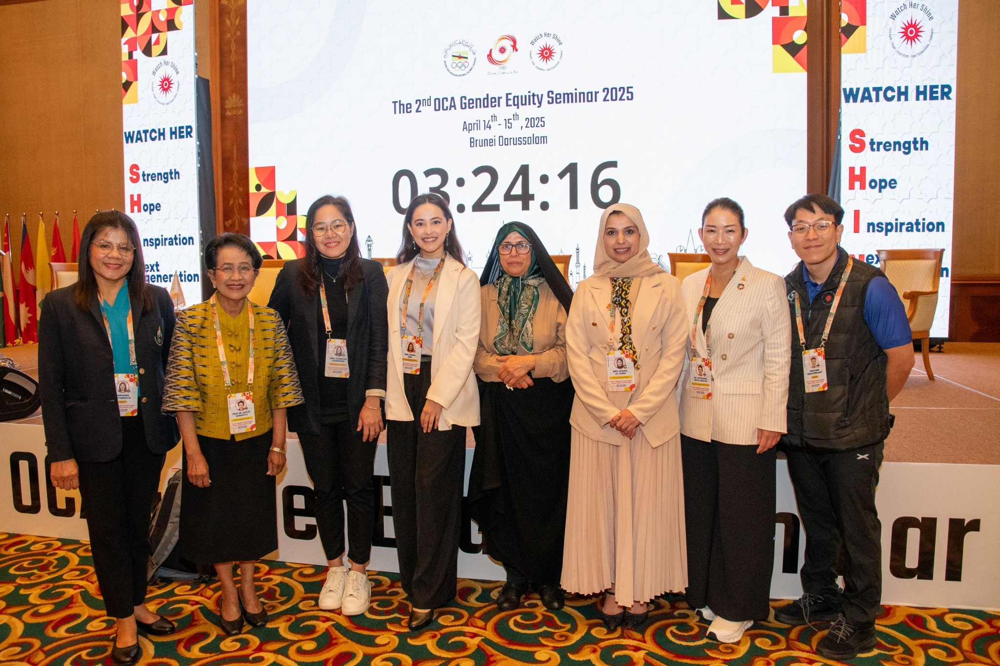 อาจารย์คณะวิทยาศาสตร์การกีฬาและสุขภาพ มก. ร่วมประชุม The 2nd OCA Gender Equity Seminar ณ บรูไน